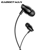 GADGET MAX - GM08 3.5mm Universal Wired Earphone - Black